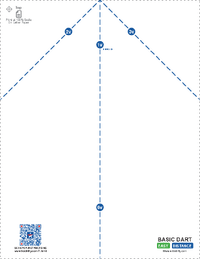 Sample Paper Airplane Printable Template