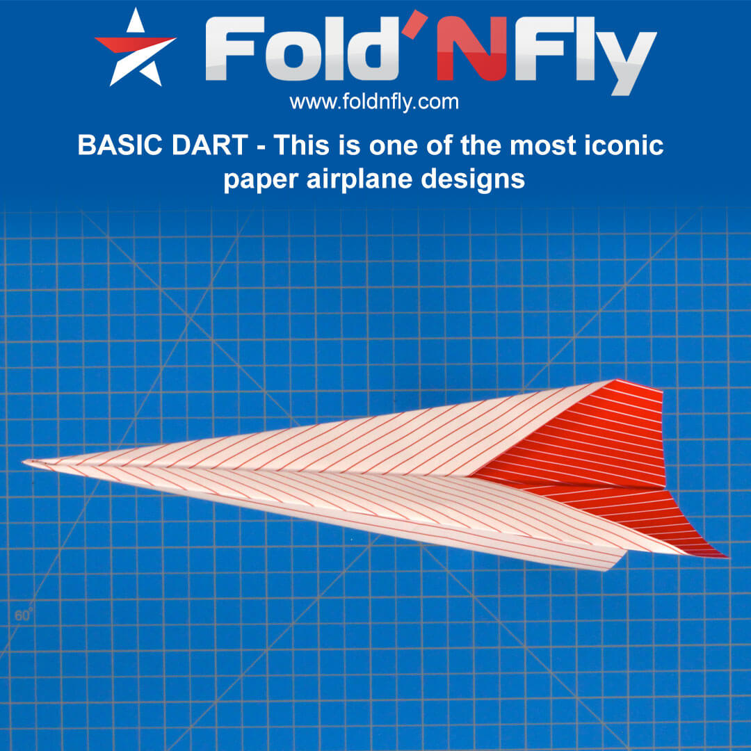 Fold N Fly Basic Dart Paper Airplane