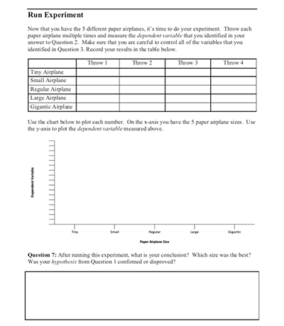 Thumbnail of Paper Airplane Activity