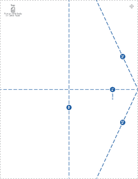 Sample Paper Airplane Printable Template