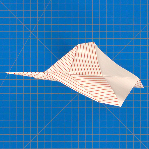 Avión de origami