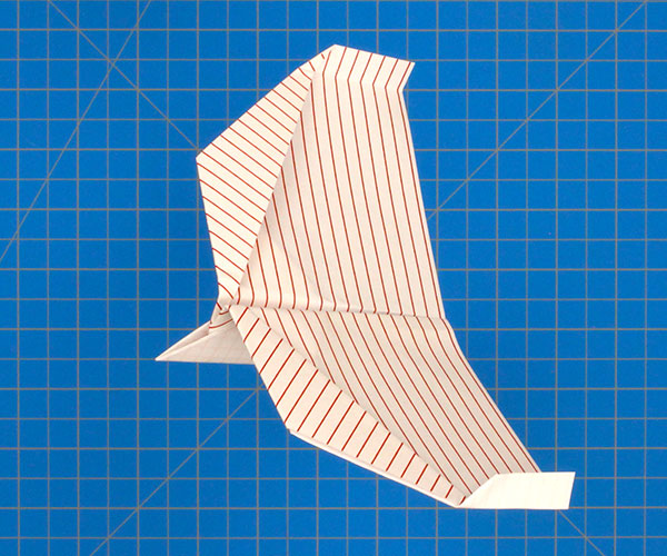 Fast Hawk Paper Airplane Thumbnail