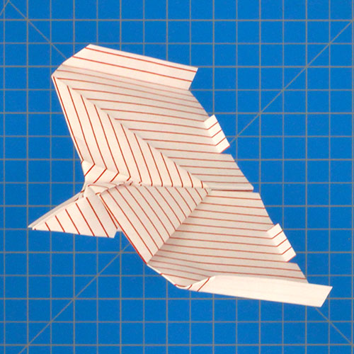 King Bee Paper Airplane Thumbnail