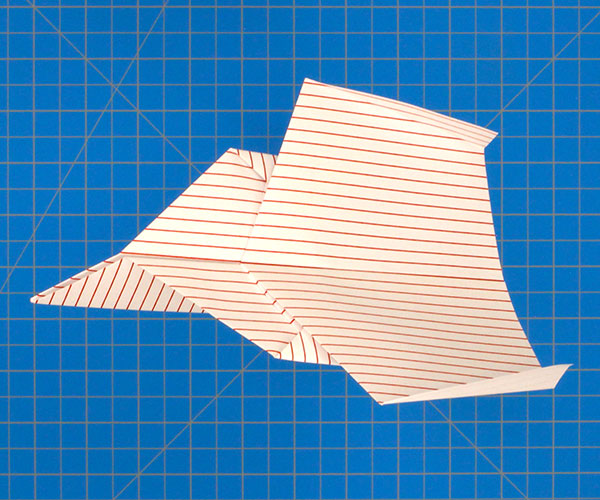Jet Fighter Paper Airplane Thumbnail