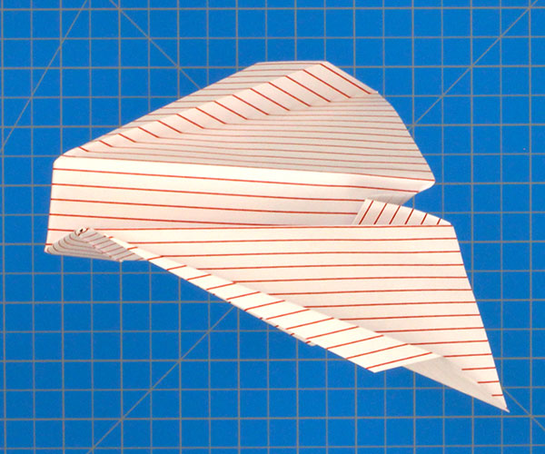 Sailor Wing Paper Airplane Thumbnail