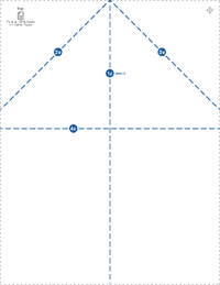 Sample Paper Airplane Printable Template