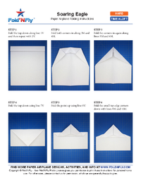 Sample Paper Airplane Printable Instructions Sample Paper Airplane Printable Instructions