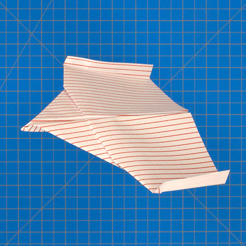 Fold 'N Fly » Eagle Eye Paper Airplane