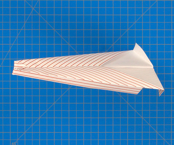 Tail Spin Paper Airplane Thumbnail