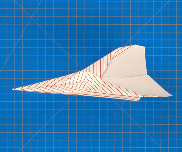 Sonic Jet Paper Airplane Thumbnail