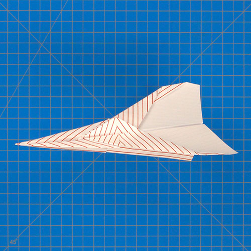 Sonic Jet Paper Airplane Thumbnail
