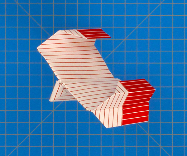 Space Fighter Paper Airplane Thumbnail