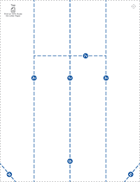 Sample Paper Airplane Printable Template