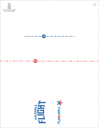 Sample Paper Airplane Printable Template