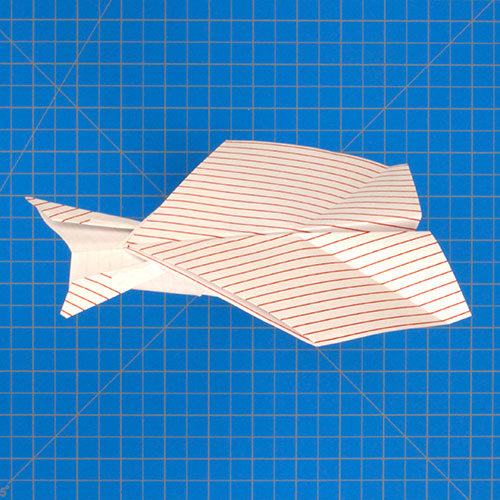 Gliding Paper Airplane Thumbnail