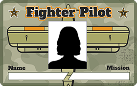 Fighter Pilot ID License Thumbnail