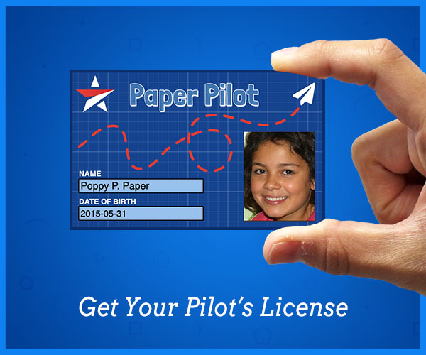 Personalized Pilot's License ID Card