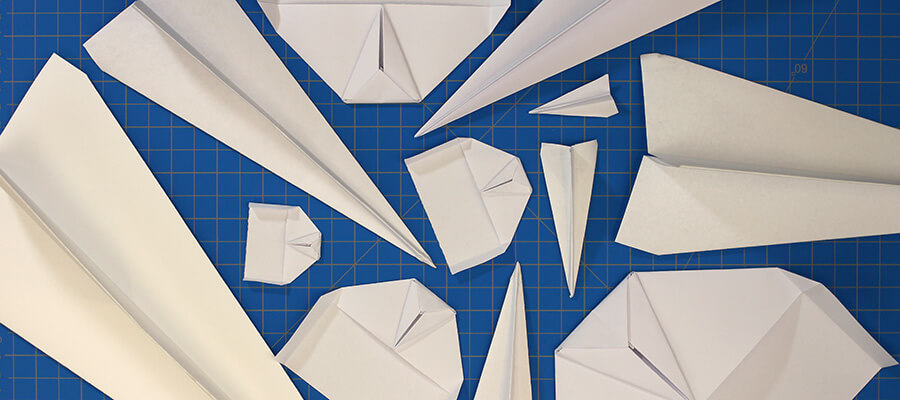 Fold 'N Fly » Does paper size matter when making a paper airplane?