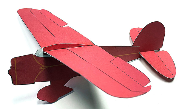 Fold 'N Fly » Amelia Earhart's Lockheed Vega 5B