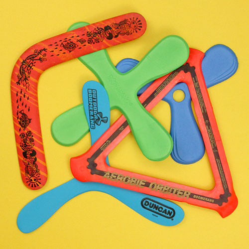 boomerangs