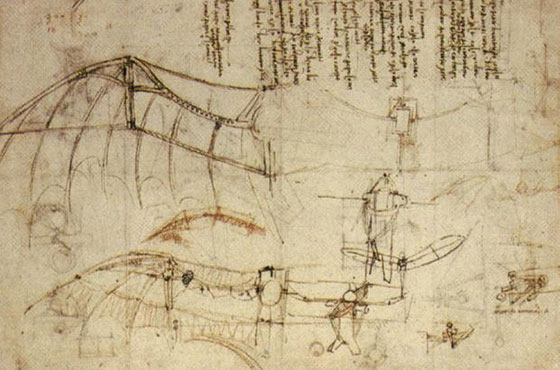 Leonardo DaVinci Ornithopther