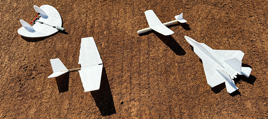Foam Board Airplanes