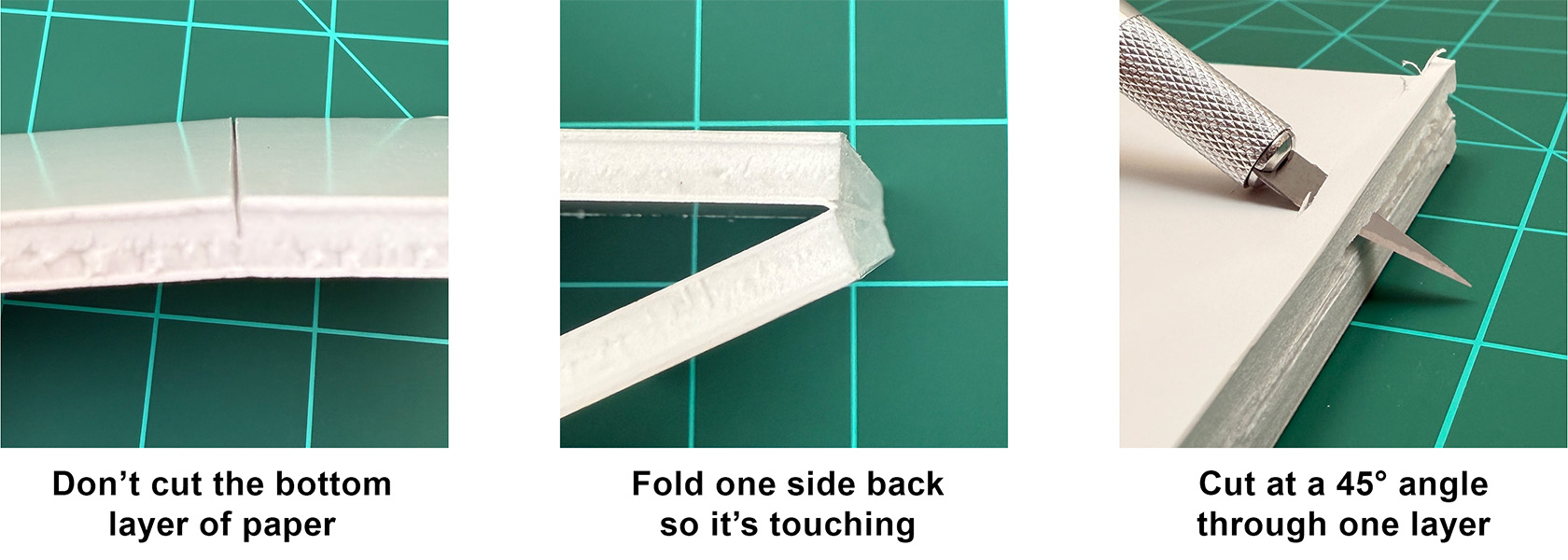 Making a Bevel Fold
