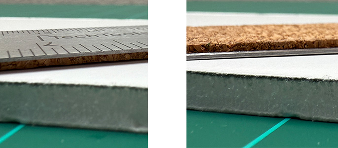 Cork side up or down