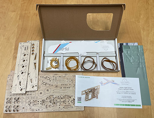 UGears Flight Starter Airplane Launcher Kit