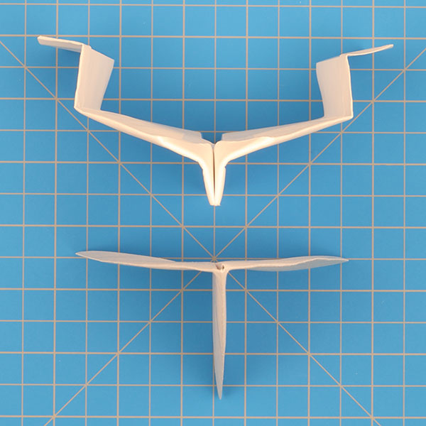 Paper Airplane Cross Sections
