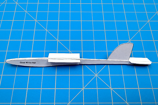 Step 4 - Glue parts 6+7