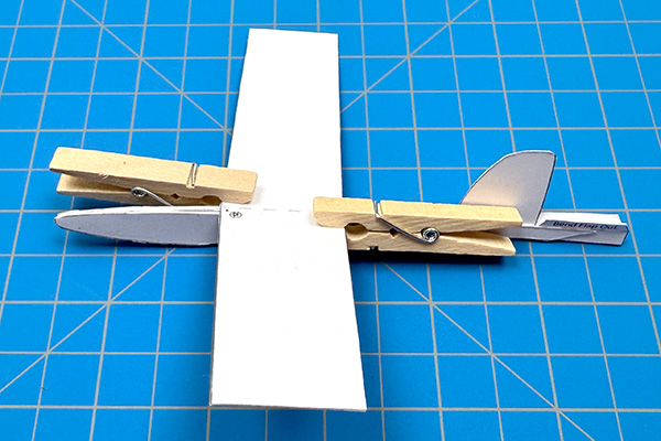 Step 4 - Glue wing