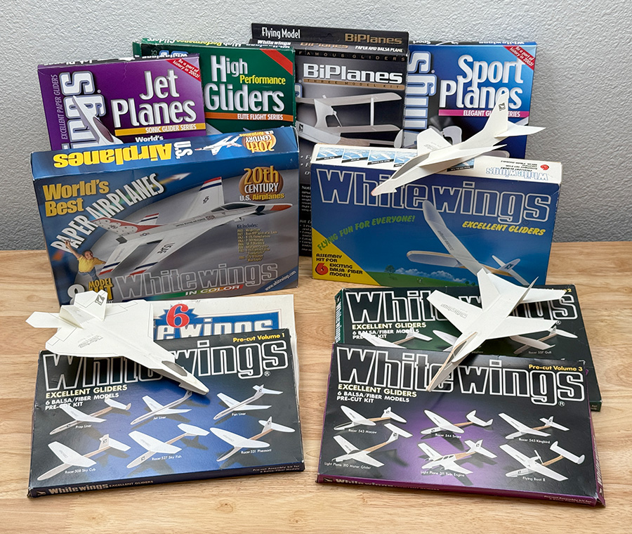 Whitewings Balsa Wood Kits