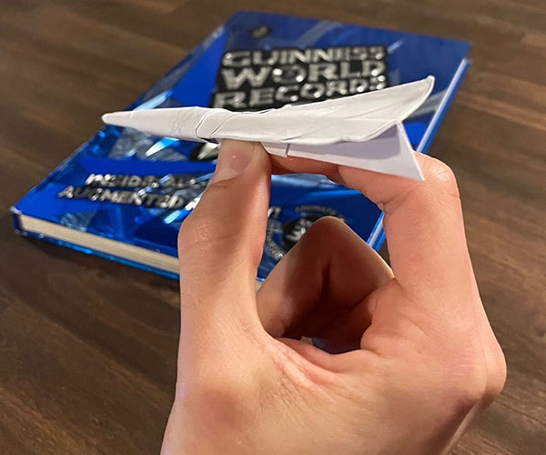 Early Paper Airplane Prototype
