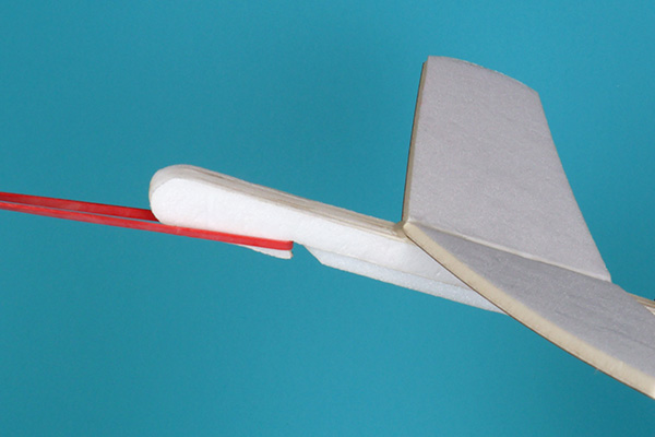 Basic Foam Glider Catapult Launched