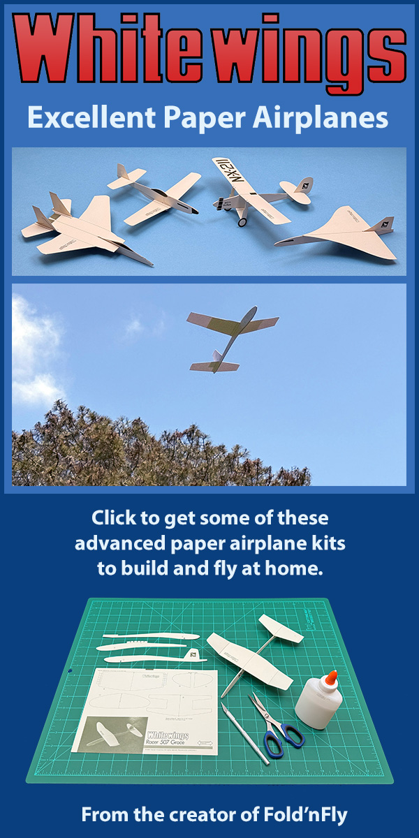Whitewings Paper Airplanes